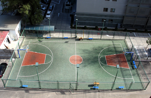 籃球場